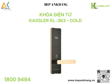 Khóa điện tử Kassler KL-363 - Gold/ Silver